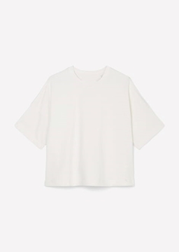 Picture of SUSTAINABLE SHORT SLEEVE SWEATSHIRT MADE OF ORGANIC COTTON FABRIC