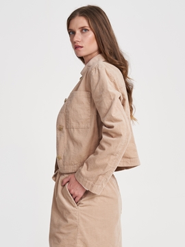 Picture of SUSTAINABLE INDOOR JACKET MADE OF ORGANIC COTTON CORDUROY