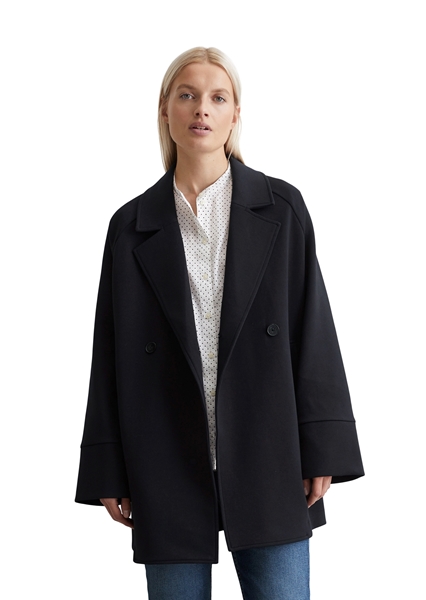 Picture of Jersey coat loose made from scuba interlock quality