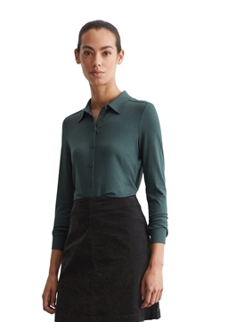 Picture of Regular jersey blouse from LENZING™ ECOVERO™