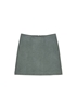 Picture of Wool mini skirt shaped made from milled quality