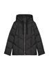 Picture of Hooded down jacket shaped with water-repellent surface