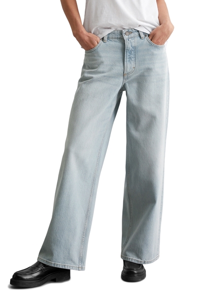 Picture of Jeans model Fnja wide made from an organic cotton/lyocell mix