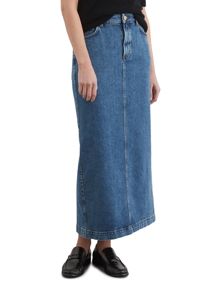 Picture of Regular long denim skirt with CIRCULOSE®