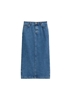 Picture of Regular long denim skirt with CIRCULOSE®