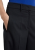 Picture of Wide suit trousers made from a polyester/virgin wool mix