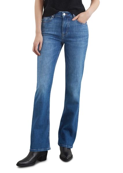 Picture of Jeans model Kiruna flared made from cashmere touch denim