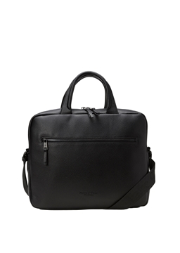 Picture of Business bag medium made from a leather alternative made from recycled polyester