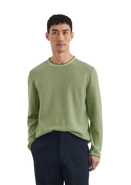 Picture of Sweater regular made from an organic cotton-linen blend