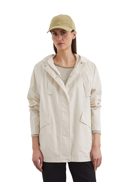 Picture of Relaxed cape-style jacket made from organic cotton twill