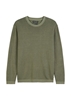 Picture of Sweater regular made from linen and organic cotton