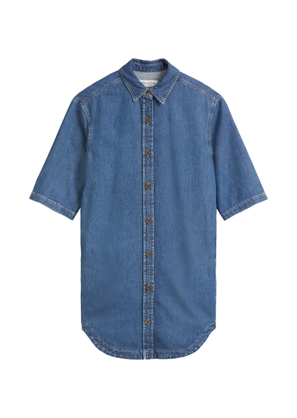 Picture of Regular denim dress made from organic cotton lyocell mix