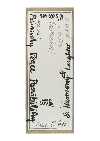 Picture of hawl made from a cotton-linen mix