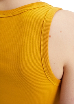 Picture of Regular tank top made from stretchy ribbed jersey
