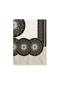 Picture of Scarf made from a linen-cotton mix