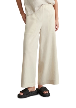 Picture of Culotte wide cropped made from TENCEL™ Lyocell-linen mix