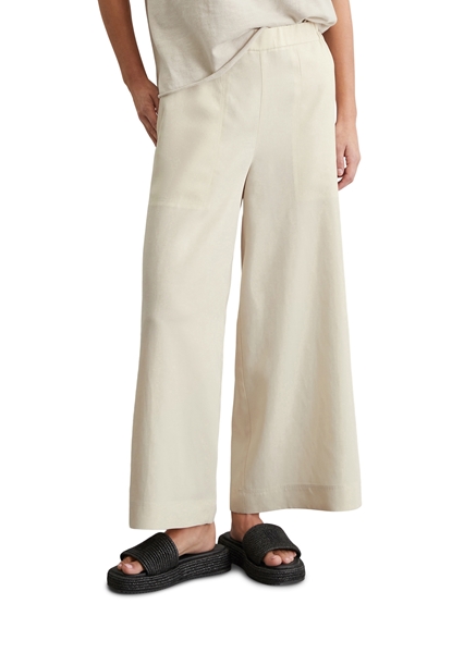 Picture of Culotte wide cropped made from TENCEL™ Lyocell-linen mix