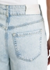 Picture of Denim trouser, wide fit, regular length, high waist, twisted sideseam detail