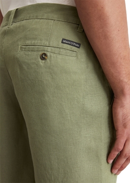 Picture of Shorts Model Reso jogger made from pure linen