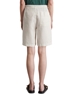 Picture of Linen shorts straight with partially elasticated waistband