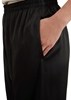 Picture of Satin trousers wide made from viscose stretch