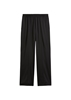 Picture of Satin trousers wide made from viscose stretch