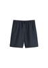 Picture of Linen shorts straight with partially elasticated waistband