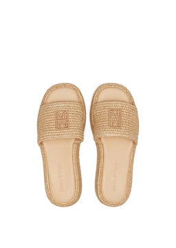 Picture of Plateau slides in raffia look