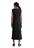 Picture of Dress shaped made from an elastic viscose-linen blend