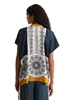 Picture of Relaxed sleeveless print blouse from ECOVERO™ by LENZING™