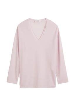 Picture of Fine knit sweater loose made from an organic cotton mix