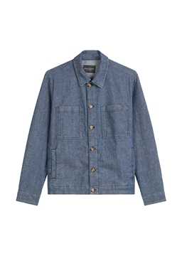 Picture of Regular denim jacket made from an organic cotton-hemp mix