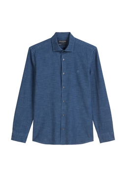 Picture of Shirt shaped made from lightweight organic cotton chambray