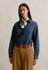 Picture of Regular denim blouse made from pure organic cotton