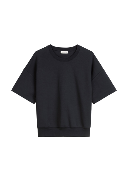 Picture of Regular short-sleeved sweatshirt made from interlock jersey