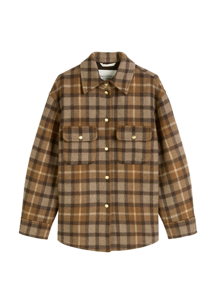 Picture of Checked shirt jacket, patched pock 508018370117