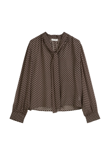 Picture of Check blouse relaxed made from a lightweight organic cotton/lyocell blend