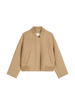 Picture of Wool blouson relaxed made from elegant doubleface