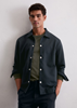 Picture of Sweat overshirt regular made from an organic cotton blend