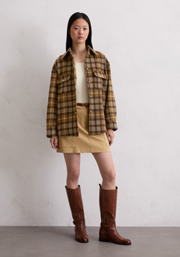 Picture of Checked shirt jacket, patched pock 508018370117
