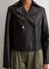 Picture of Soft regular caban leather jacket made from fine lambskin