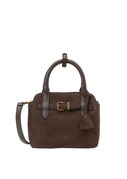 Picture of Crossbody bag small made from soft suede cowhide