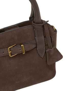 Picture of Crossbody bag small made from soft suede cowhide