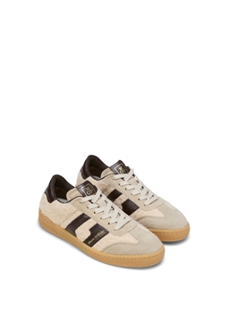 Picture of Sneaker made of leather and teddy fur