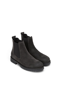Picture of Chelsea boot made from fine suede cowhide