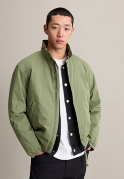 Picture of Harrington jacket with elastic waistband