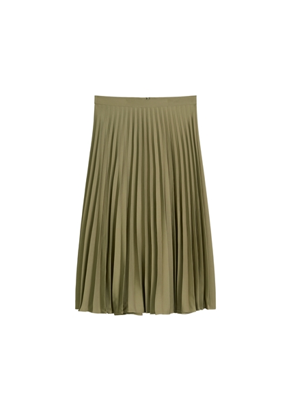 Picture of Pleated skirt A-Shape made from recycled polyester