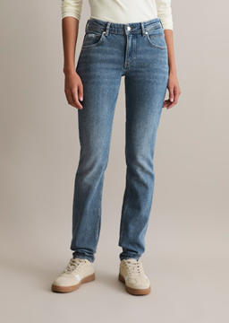 Picture of Jeans model Alva slim made from an organic cotton-lyocell mix