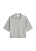 Picture of Knitted polo regular made from soft cotton stretch