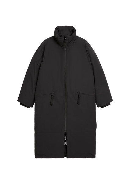 Picture of Relaxed outdoor quilted coat made from water-repellent polyester